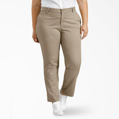 "Women's Plus Straight Fit Pants"