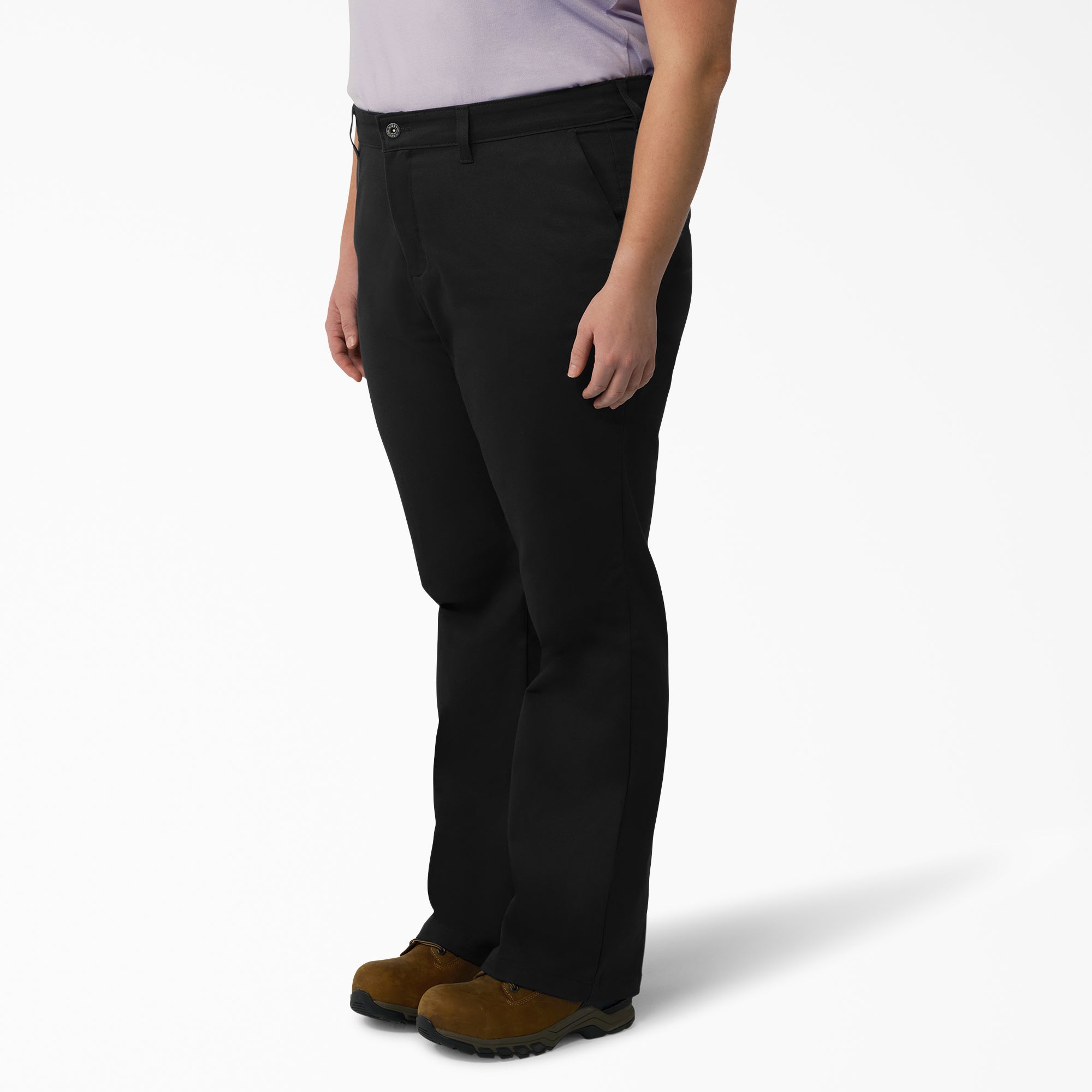 "Women's Plus Slim Fit Bootcut Pants"