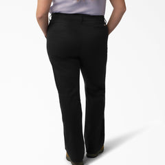 "Women's Plus Slim Fit Bootcut Pants"