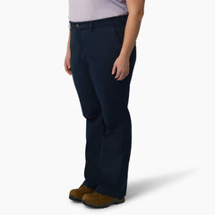 "Women's Plus Slim Fit Bootcut Pants"