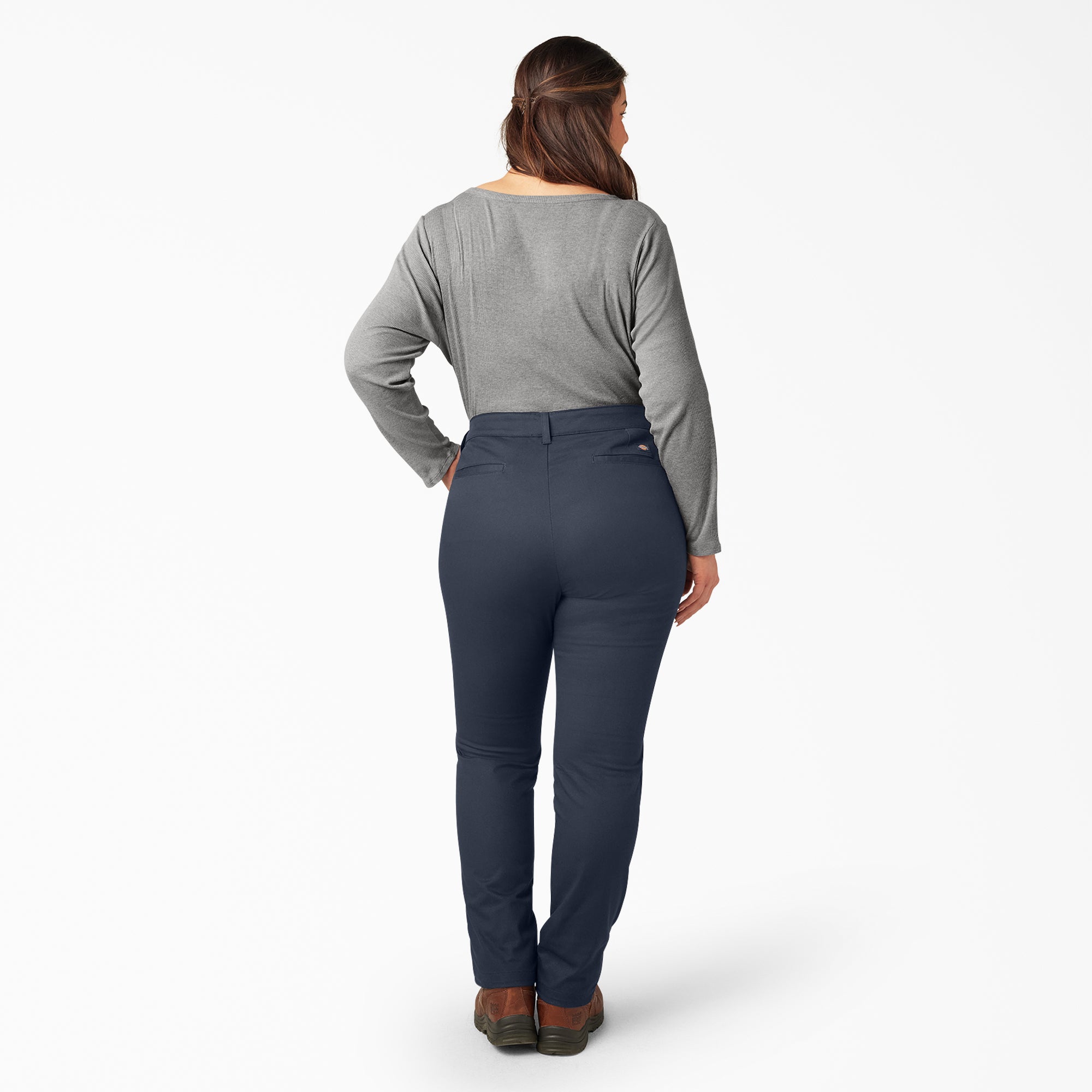 "Women's Plus Mid Rise Skinny Leg Pants"