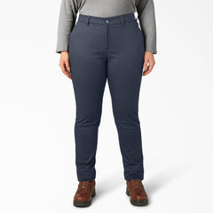 "Women's Plus Mid Rise Skinny Leg Pants"