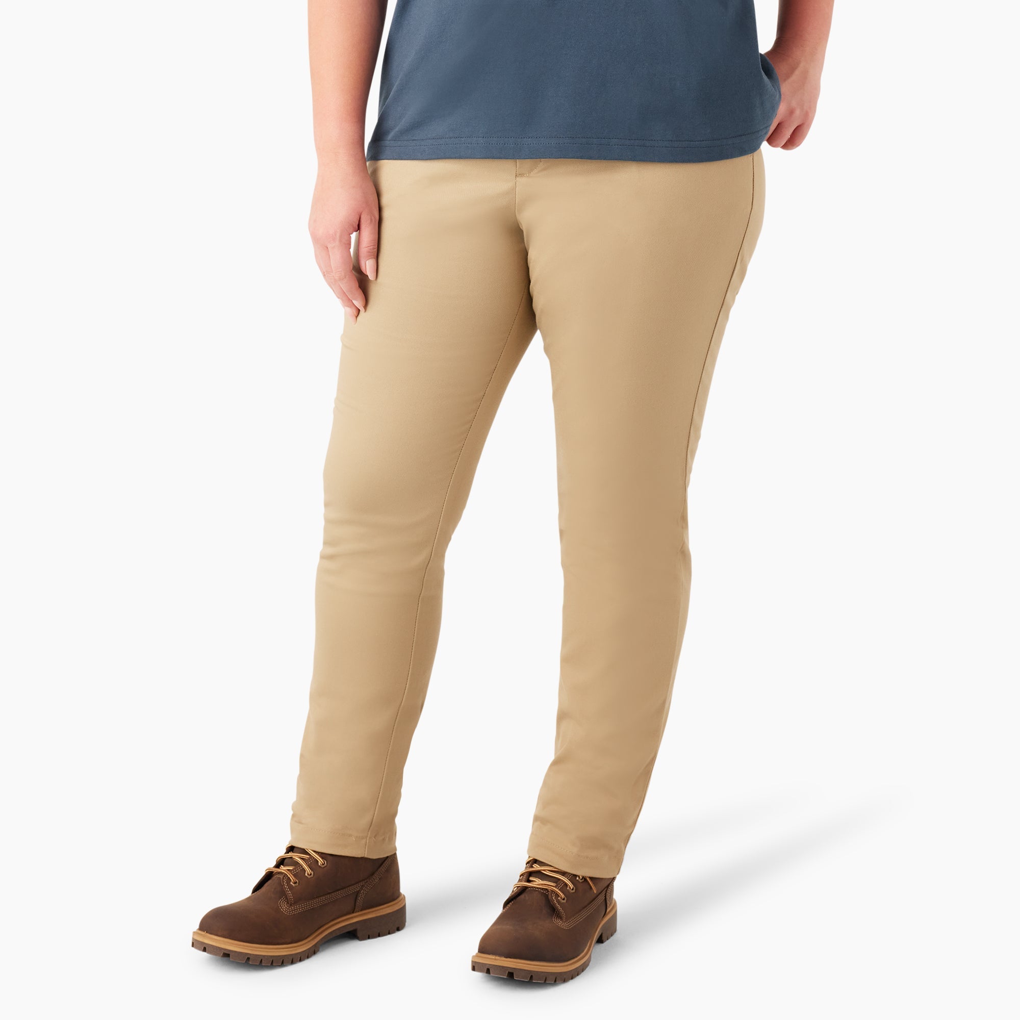 "Women's Plus Mid Rise Skinny Leg Pants"