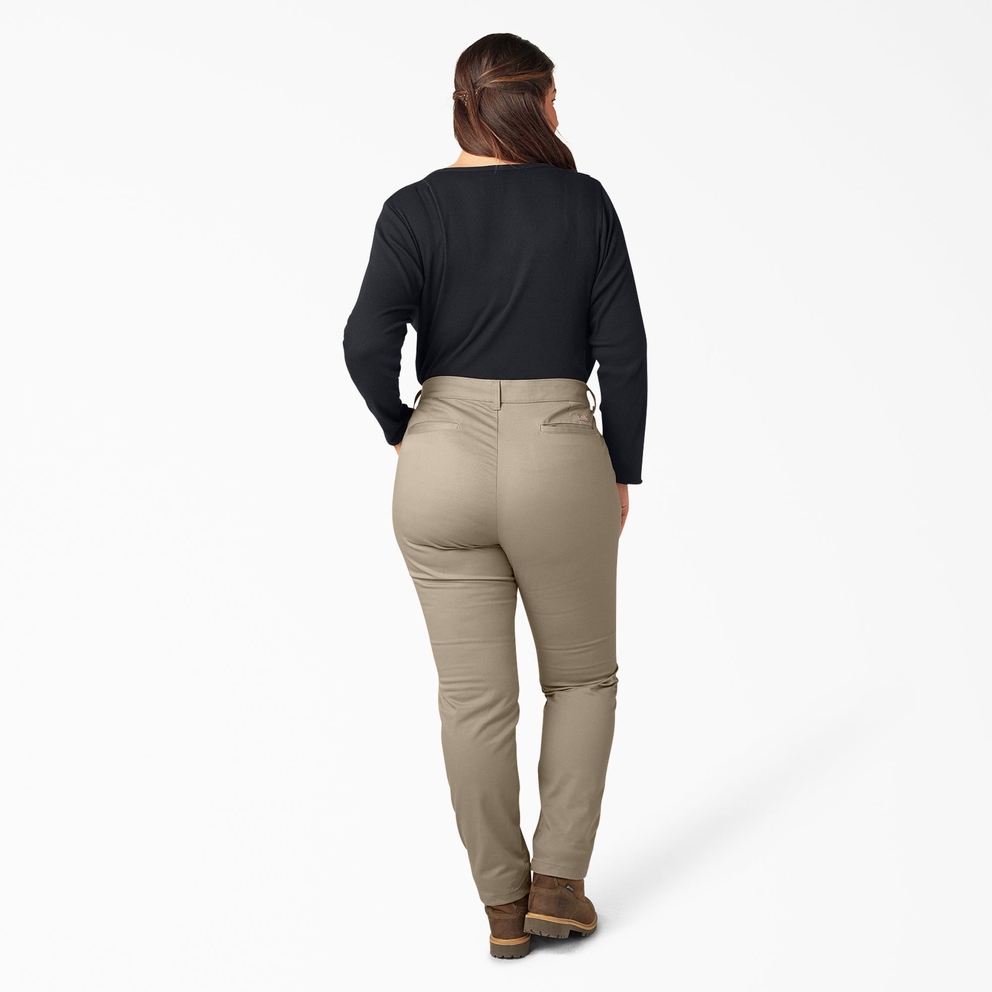 "Women's Plus Mid Rise Skinny Leg Pants"