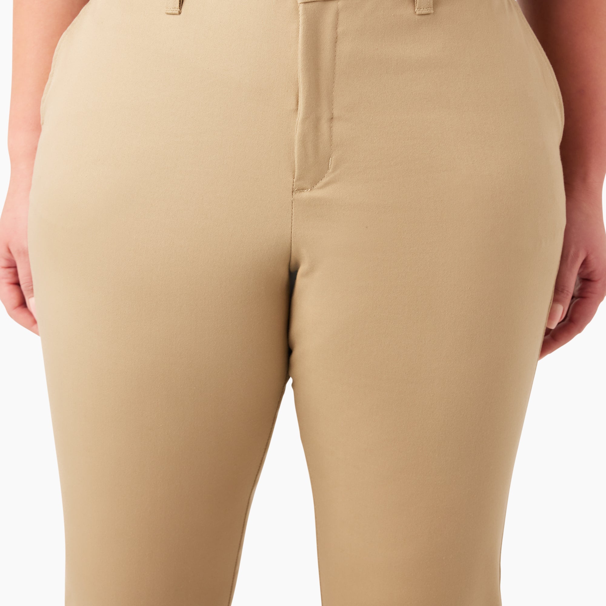 "Women's Plus Mid Rise Skinny Leg Pants"