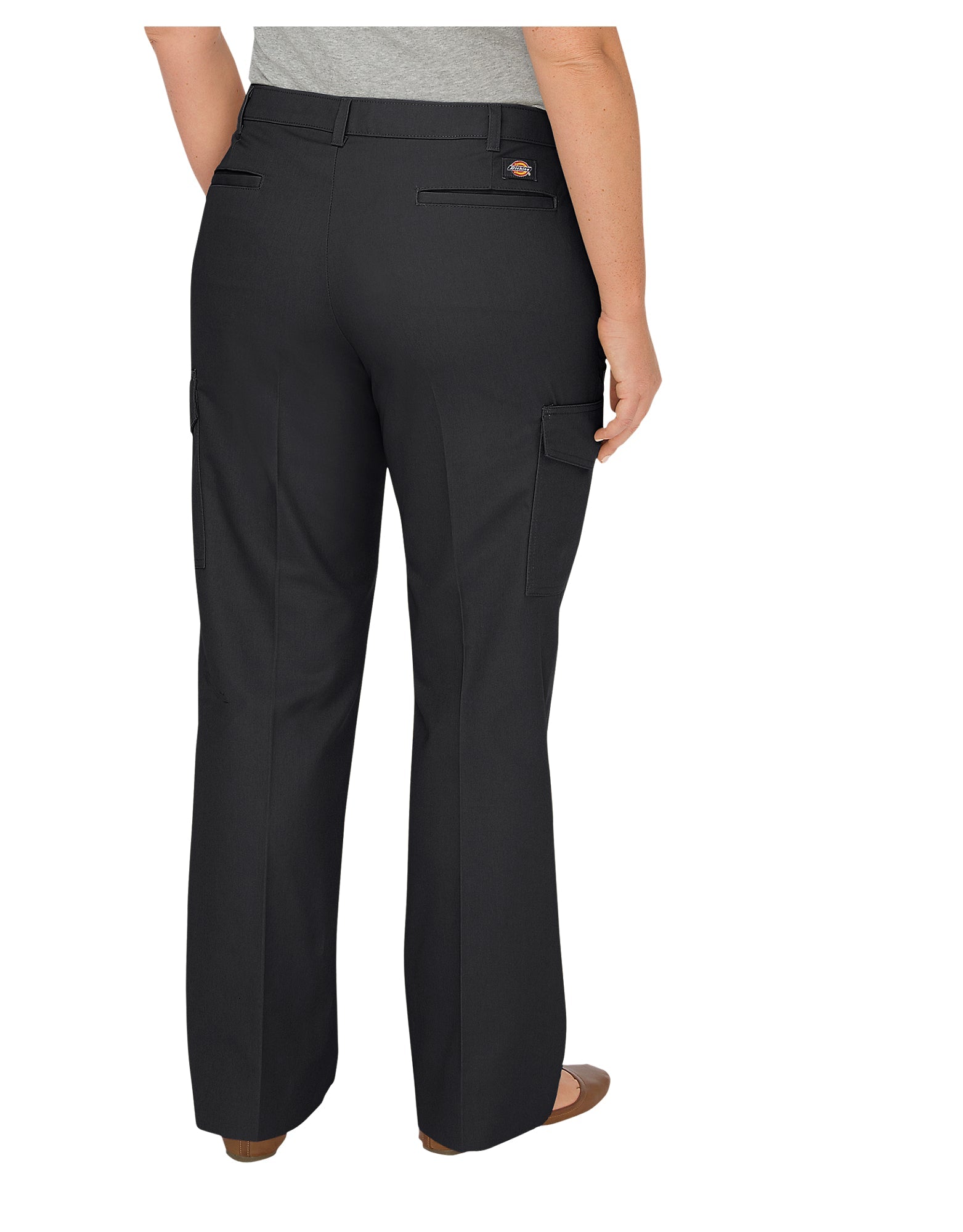 "Women's Plus Relaxed Straight Server Cargo Pants"