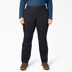 "Women's Plus Relaxed Fit Cargo Pants"
