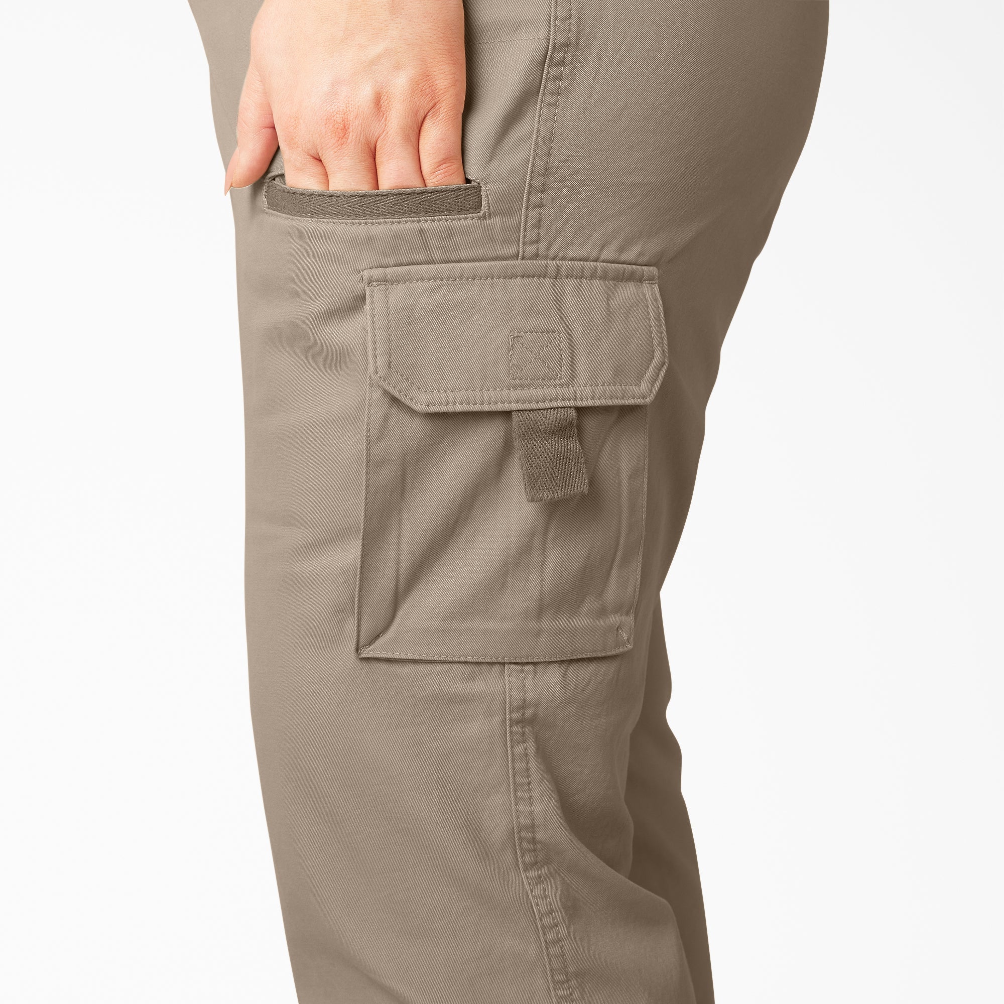 "Women's Plus Relaxed Fit Cargo Pants"