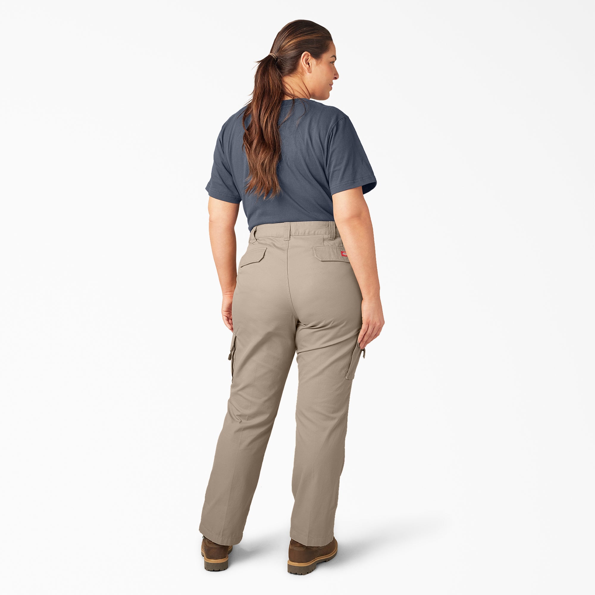 "Women's Plus Relaxed Fit Cargo Pants"