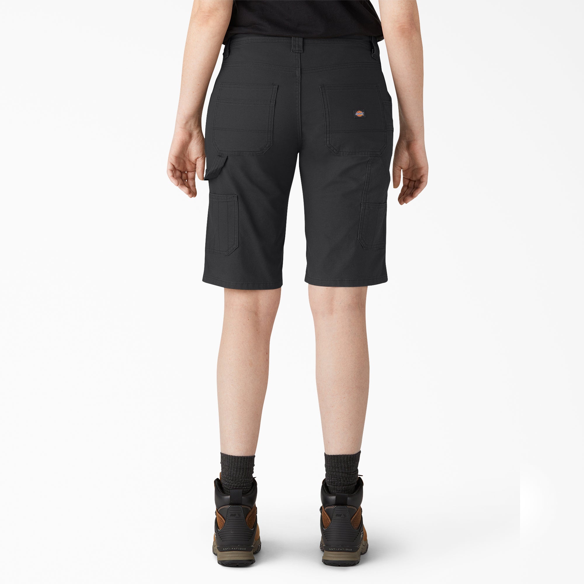 "Women's Relaxed Fit Duck Carpenter Shorts, 11"""