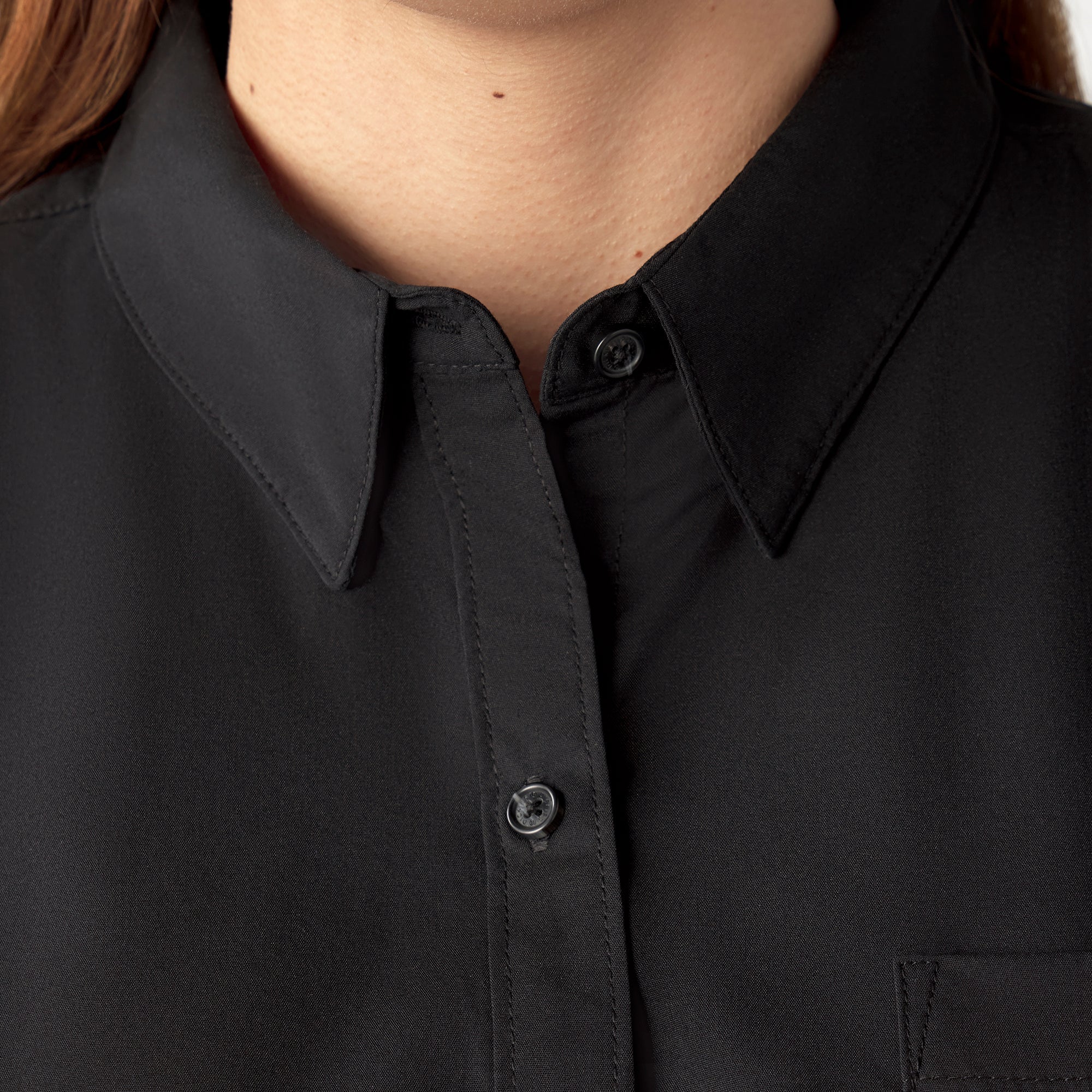 "Women's Plus Button-Up Shirt"