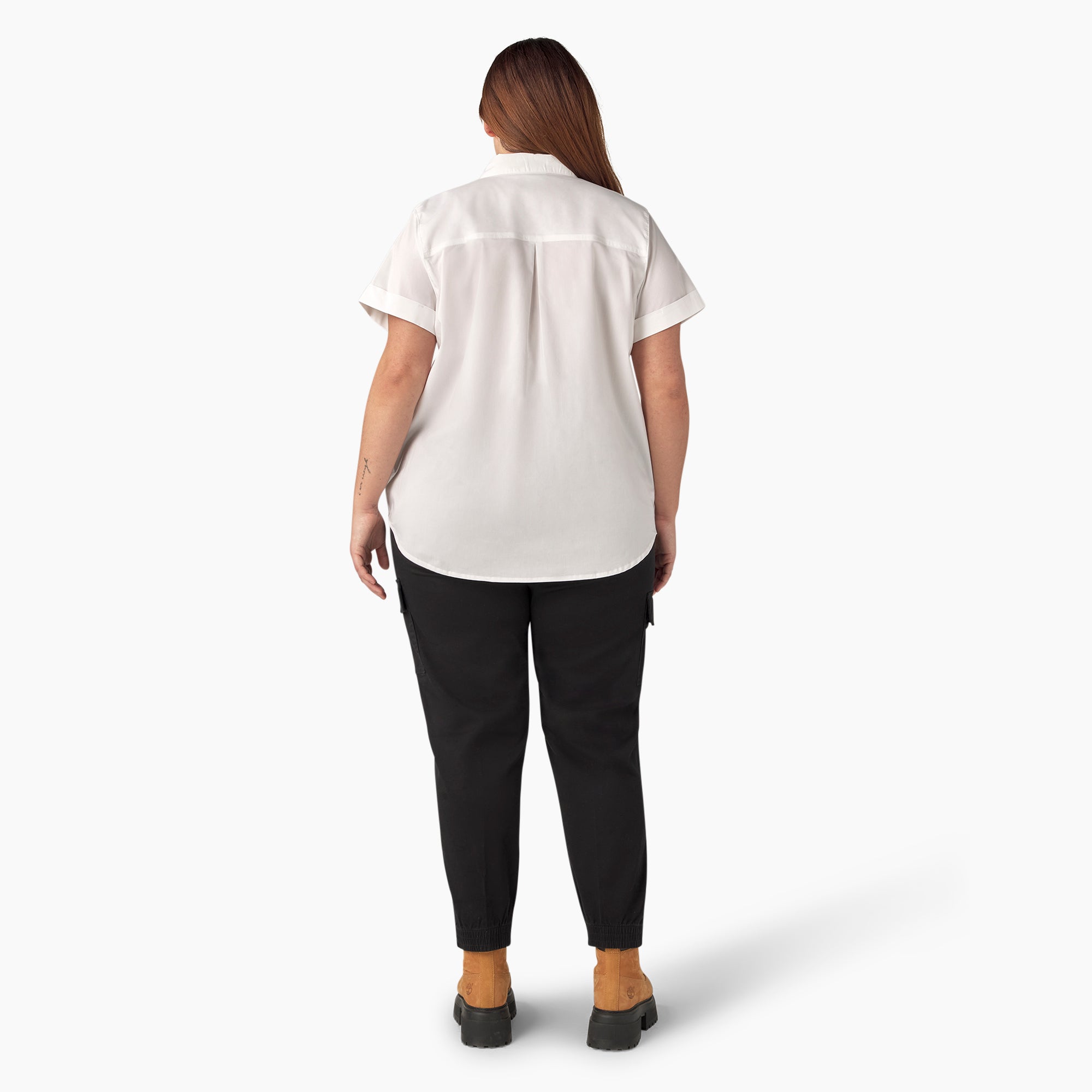 "Women's Plus Button-Up Shirt"