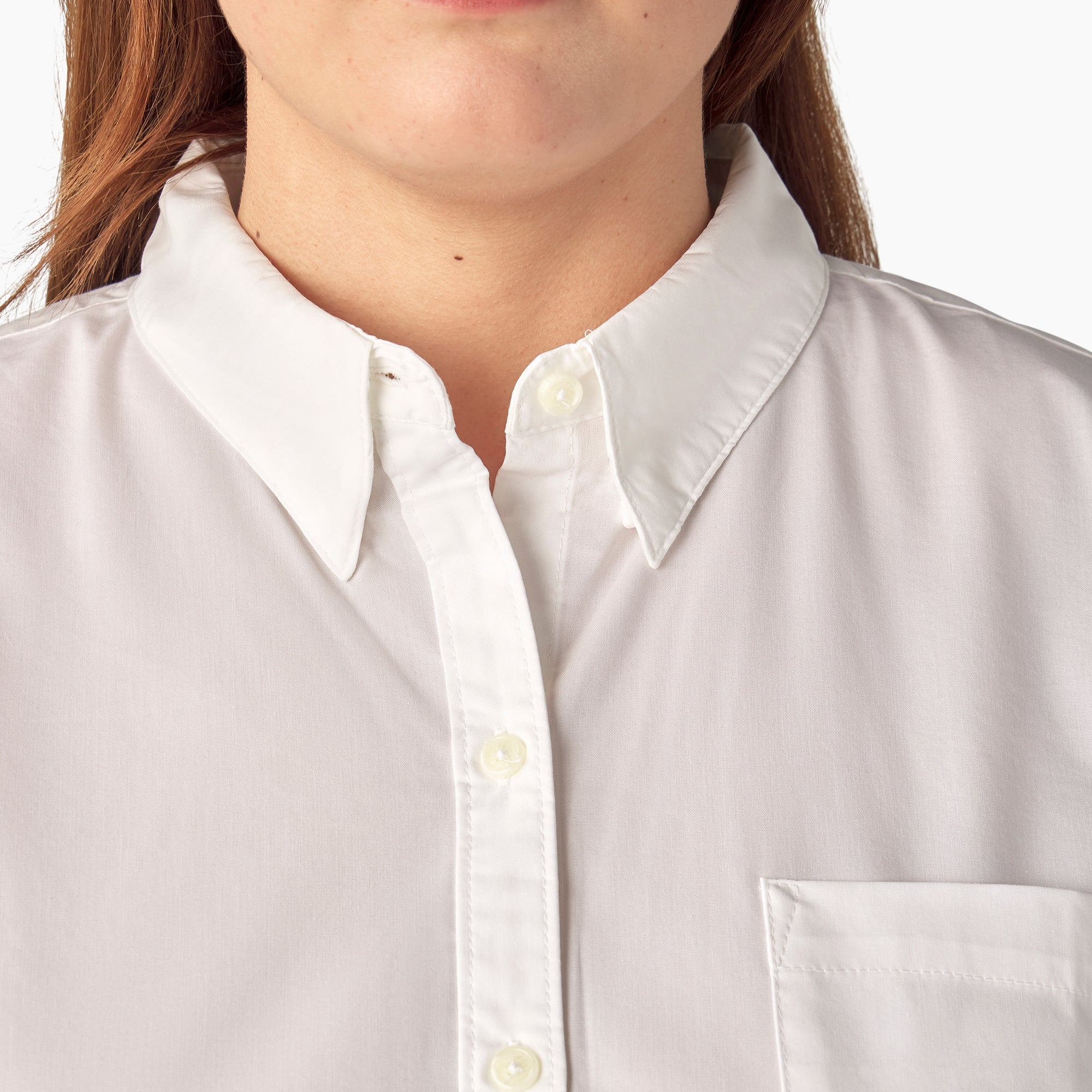 "Women's Plus Button-Up Shirt"