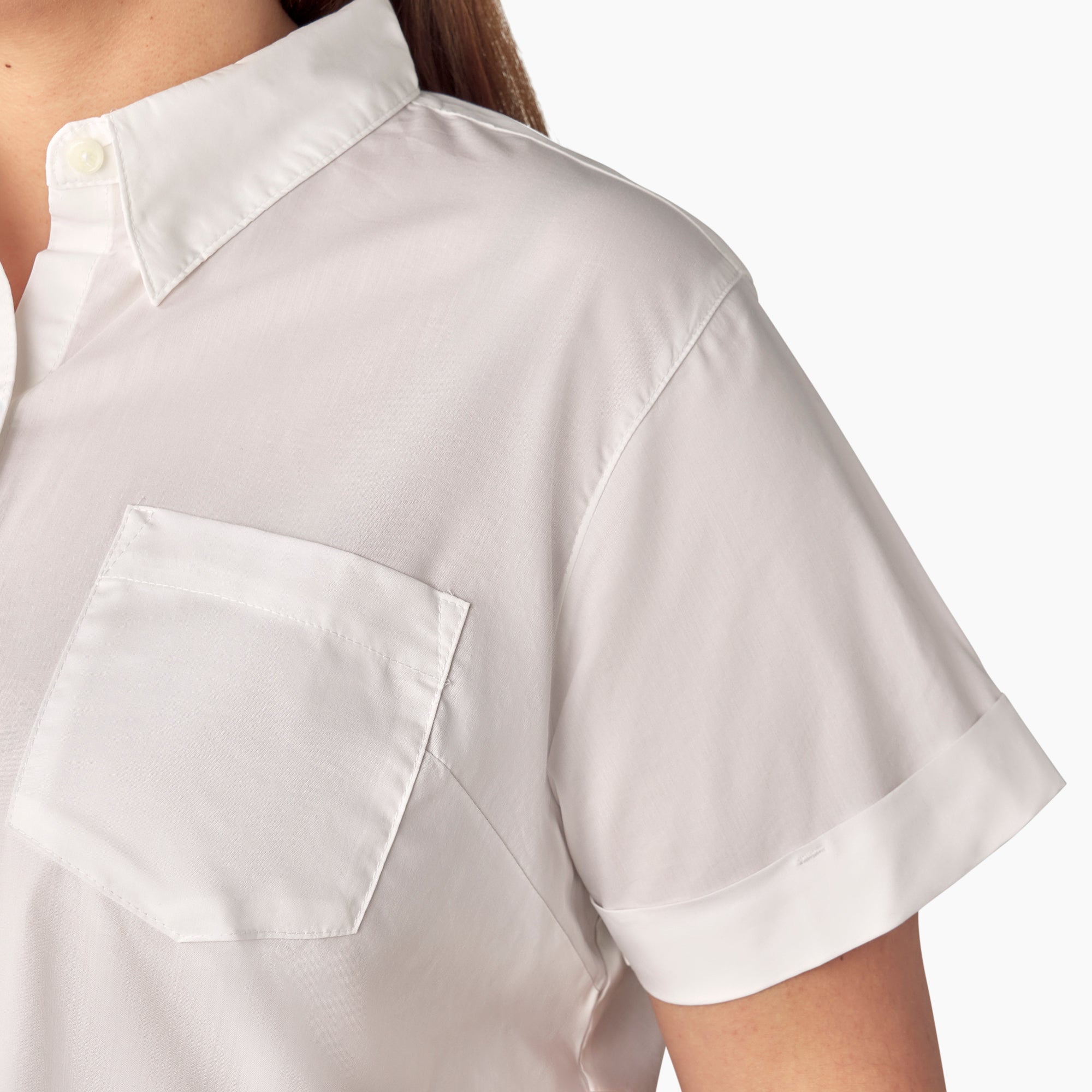 "Women's Plus Button-Up Shirt"
