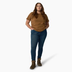 "Women's Plus Heavyweight Short Sleeve Pocket T-Shirt"