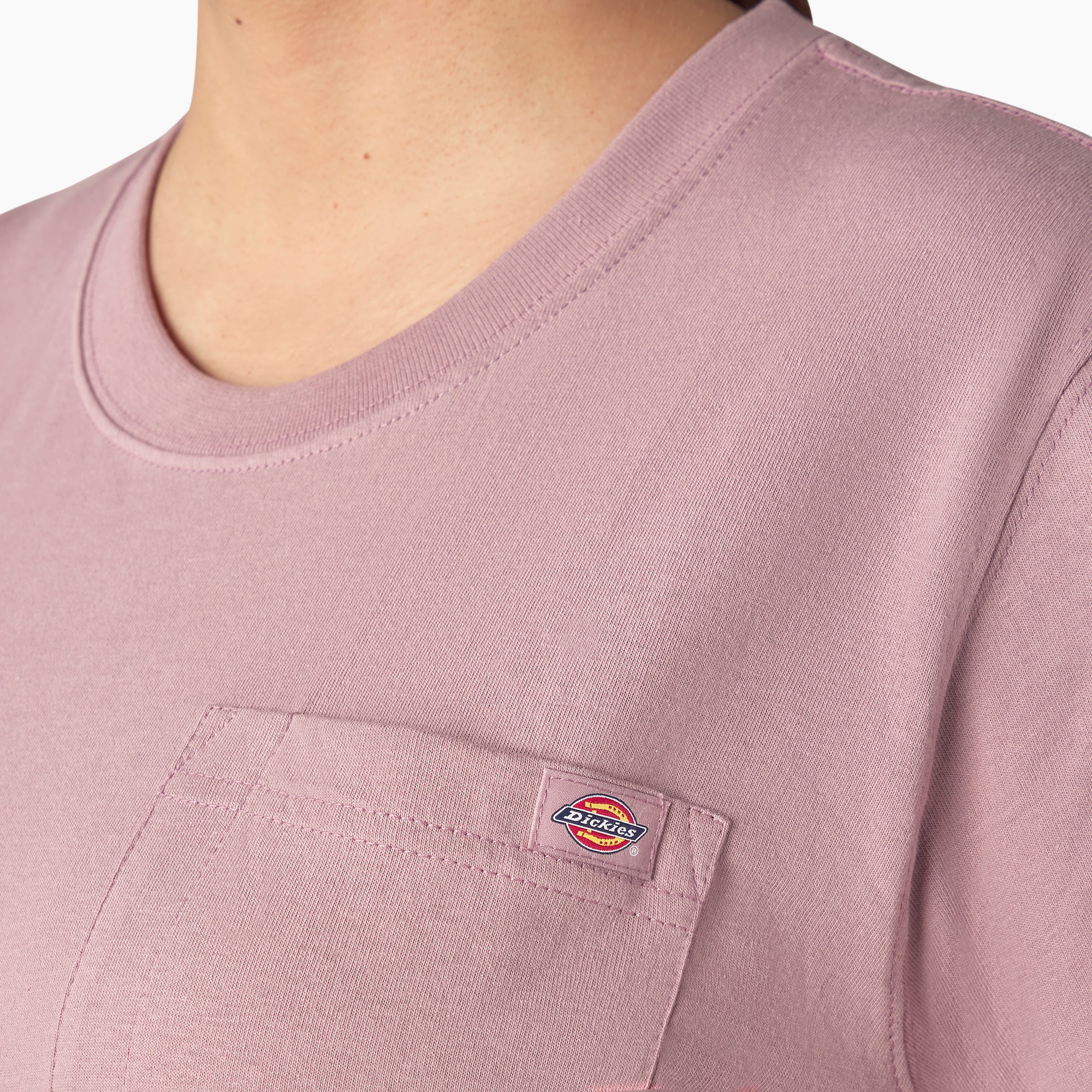 "Women's Plus Heavyweight Short Sleeve Pocket T-Shirt"