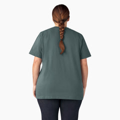 "Women's Plus Heavyweight Short Sleeve Pocket T-Shirt"