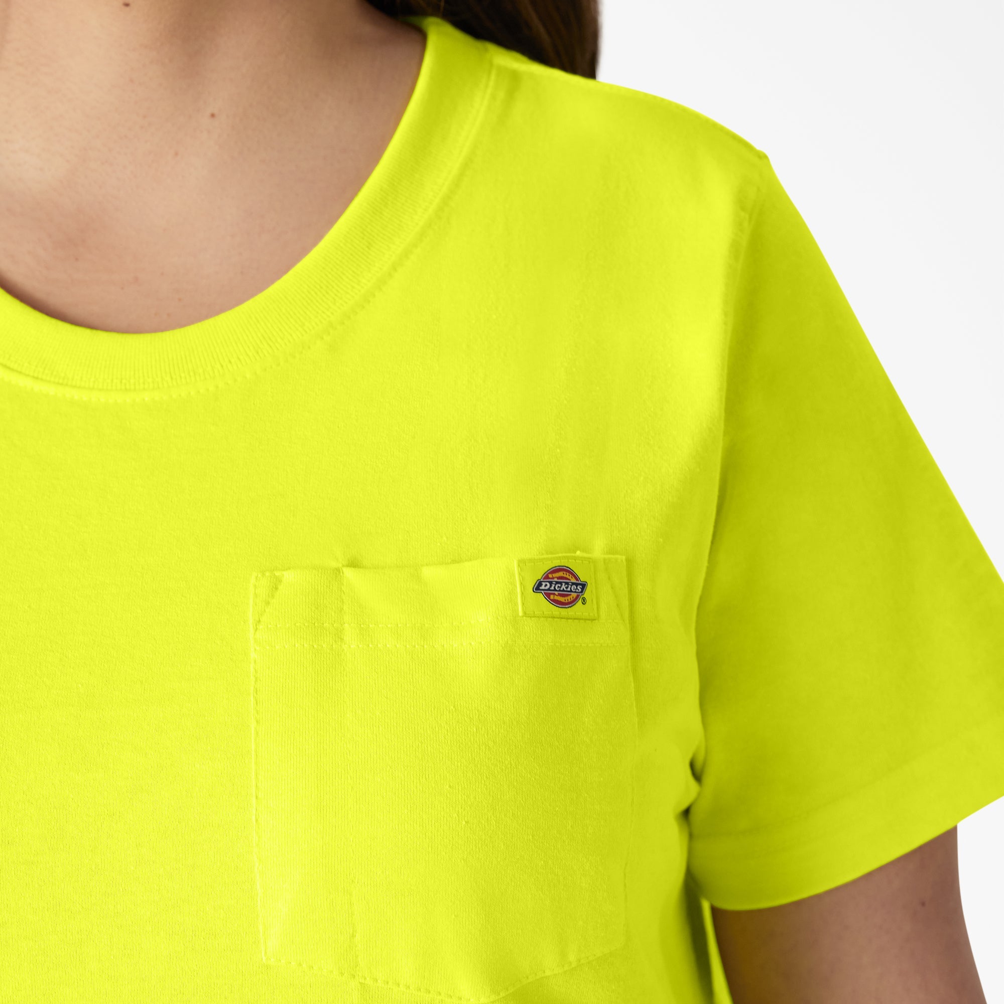 "Women's Plus Heavyweight Short Sleeve Pocket T-Shirt"
