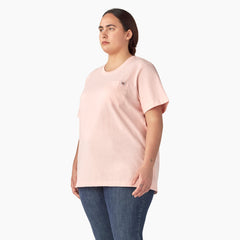 "Women's Plus Heavyweight Short Sleeve Pocket T-Shirt"