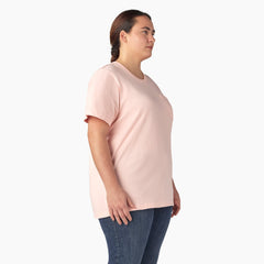 "Women's Plus Heavyweight Short Sleeve Pocket T-Shirt"