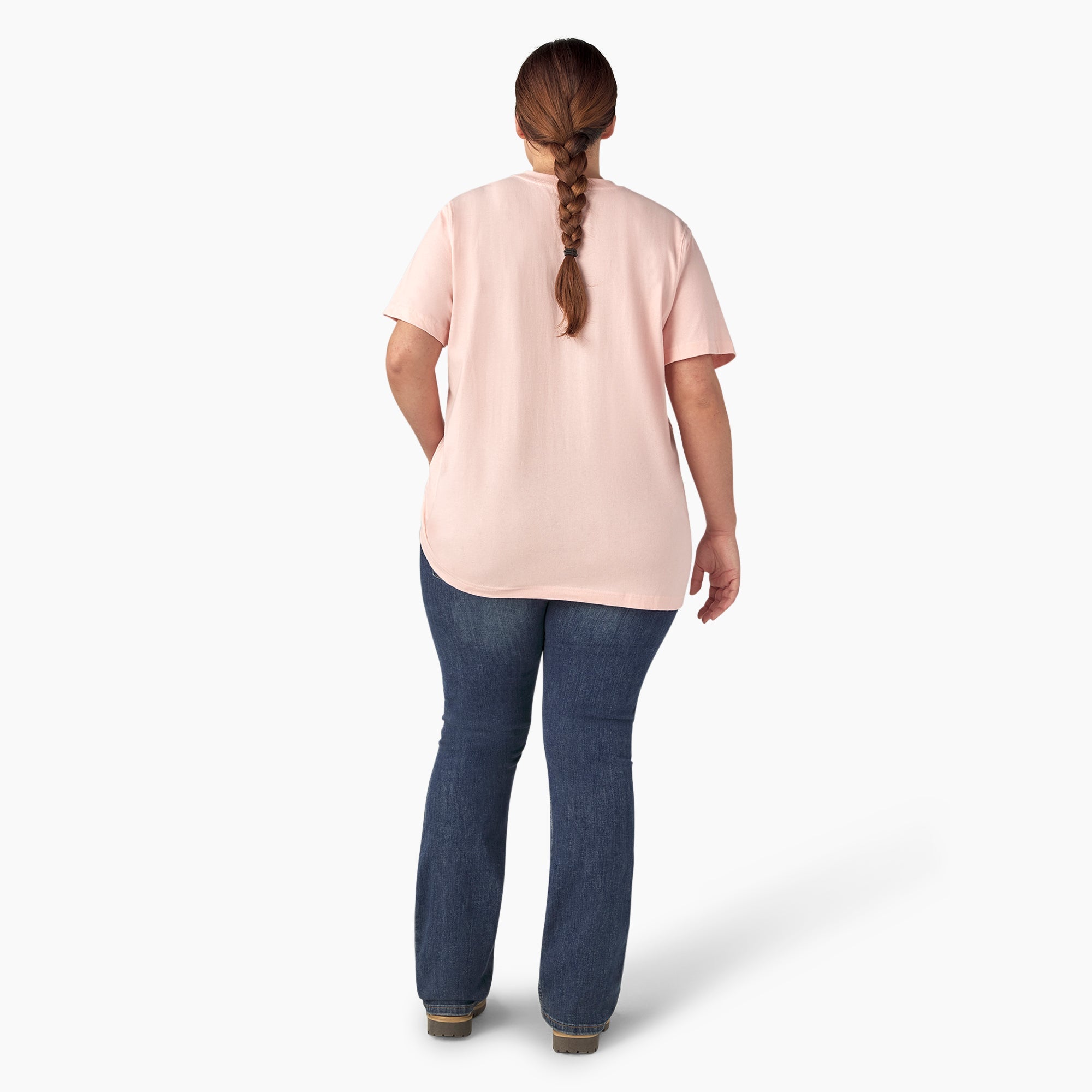"Women's Plus Heavyweight Short Sleeve Pocket T-Shirt"