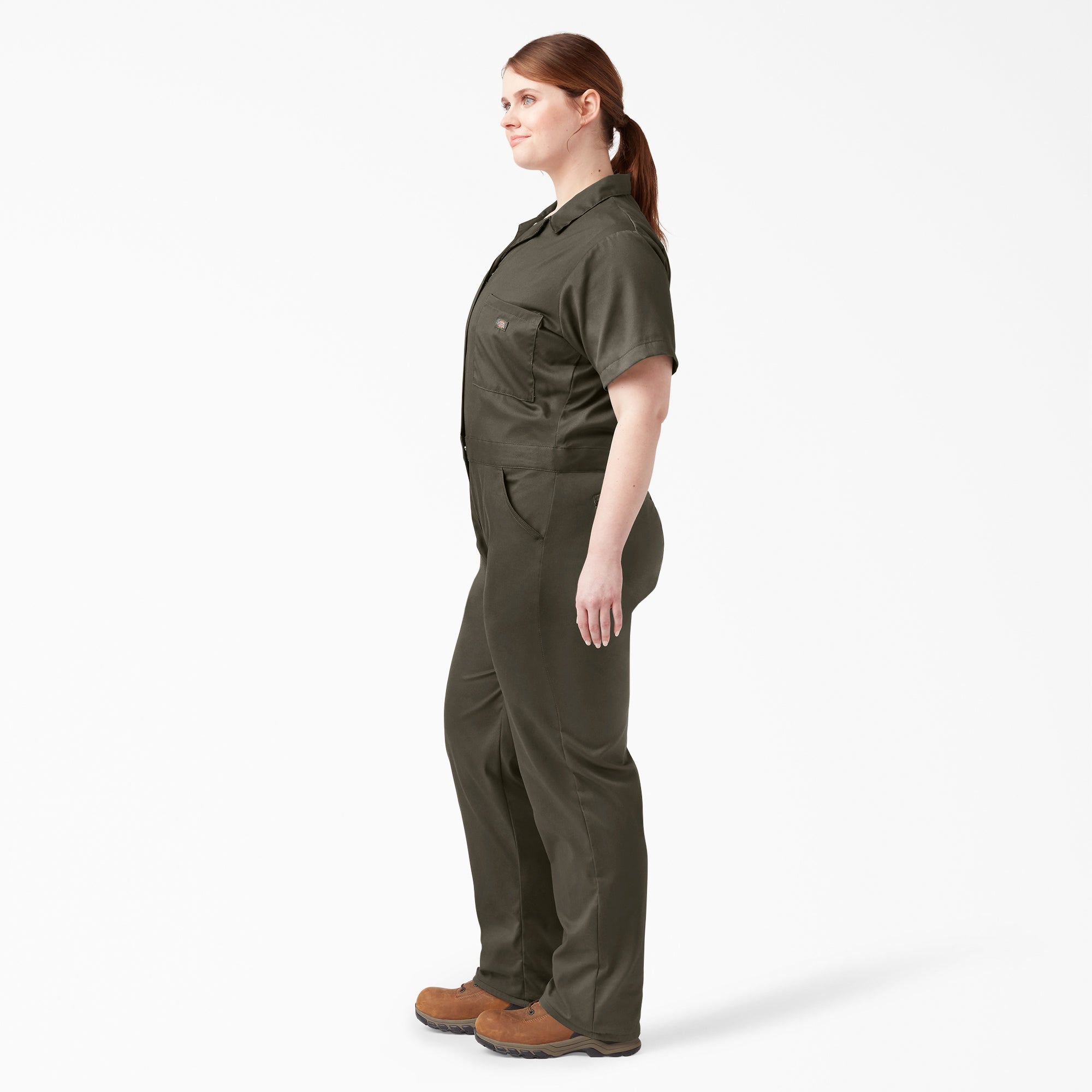 "Women's Plus FLEX Cooling Short Sleeve Coveralls"