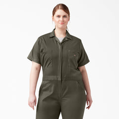 "Women's Plus FLEX Cooling Short Sleeve Coveralls"