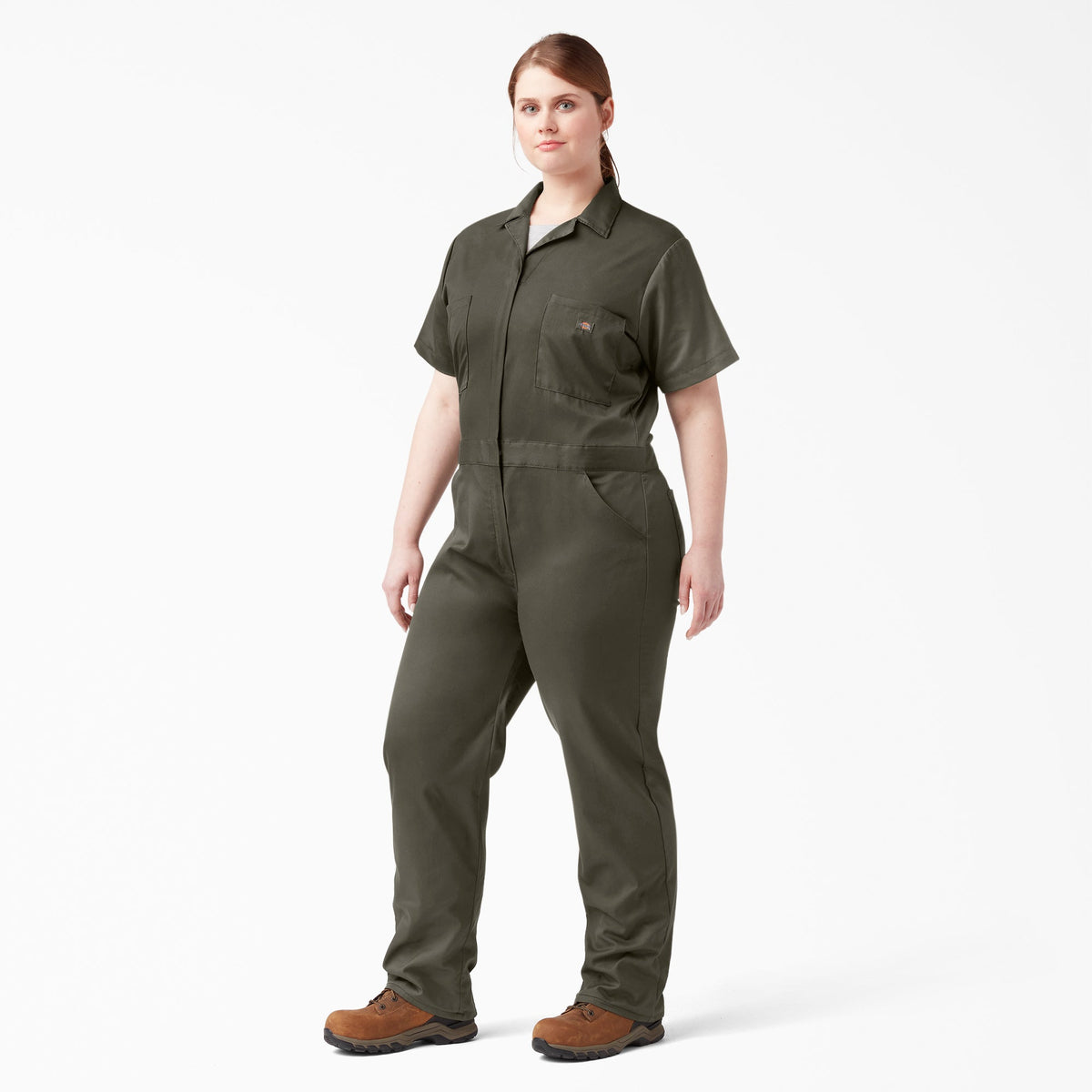 "Women's Plus FLEX Cooling Short Sleeve Coveralls"