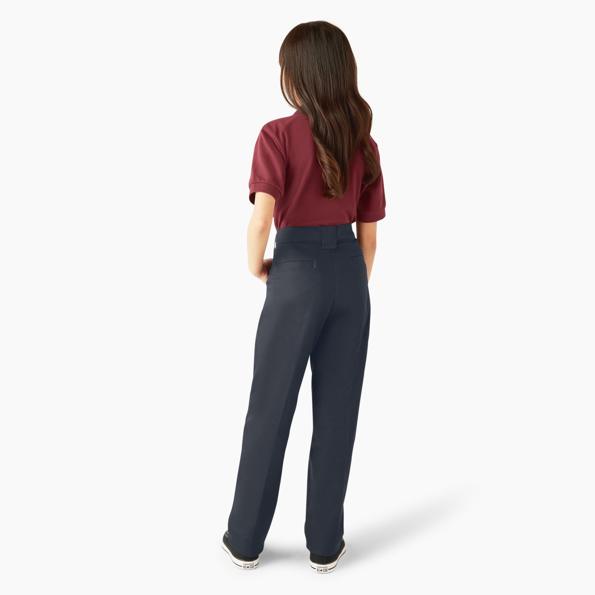 "Girls' Slim Fit Pants, 4-20"