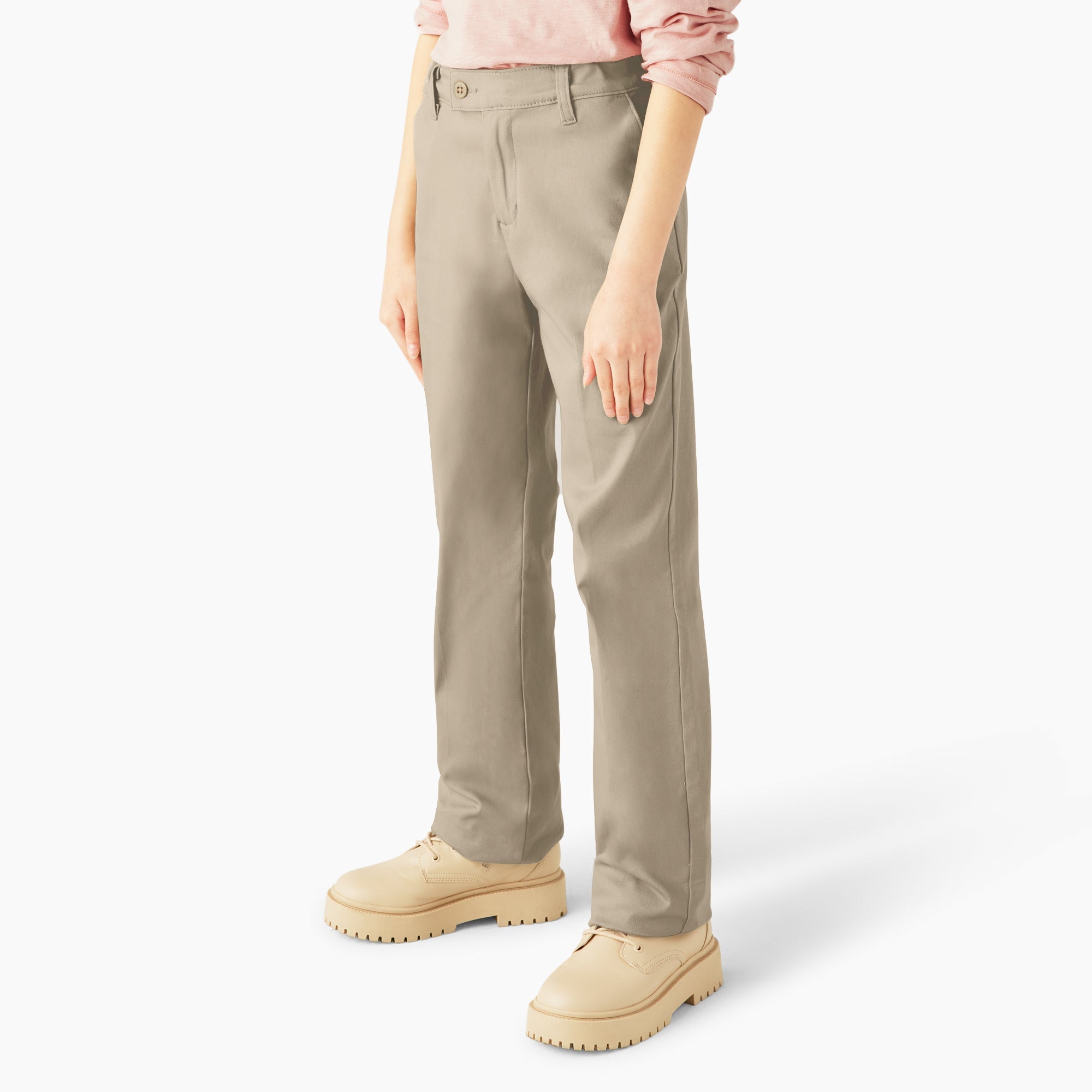 "Girls' Slim Fit Pants, 4-20"