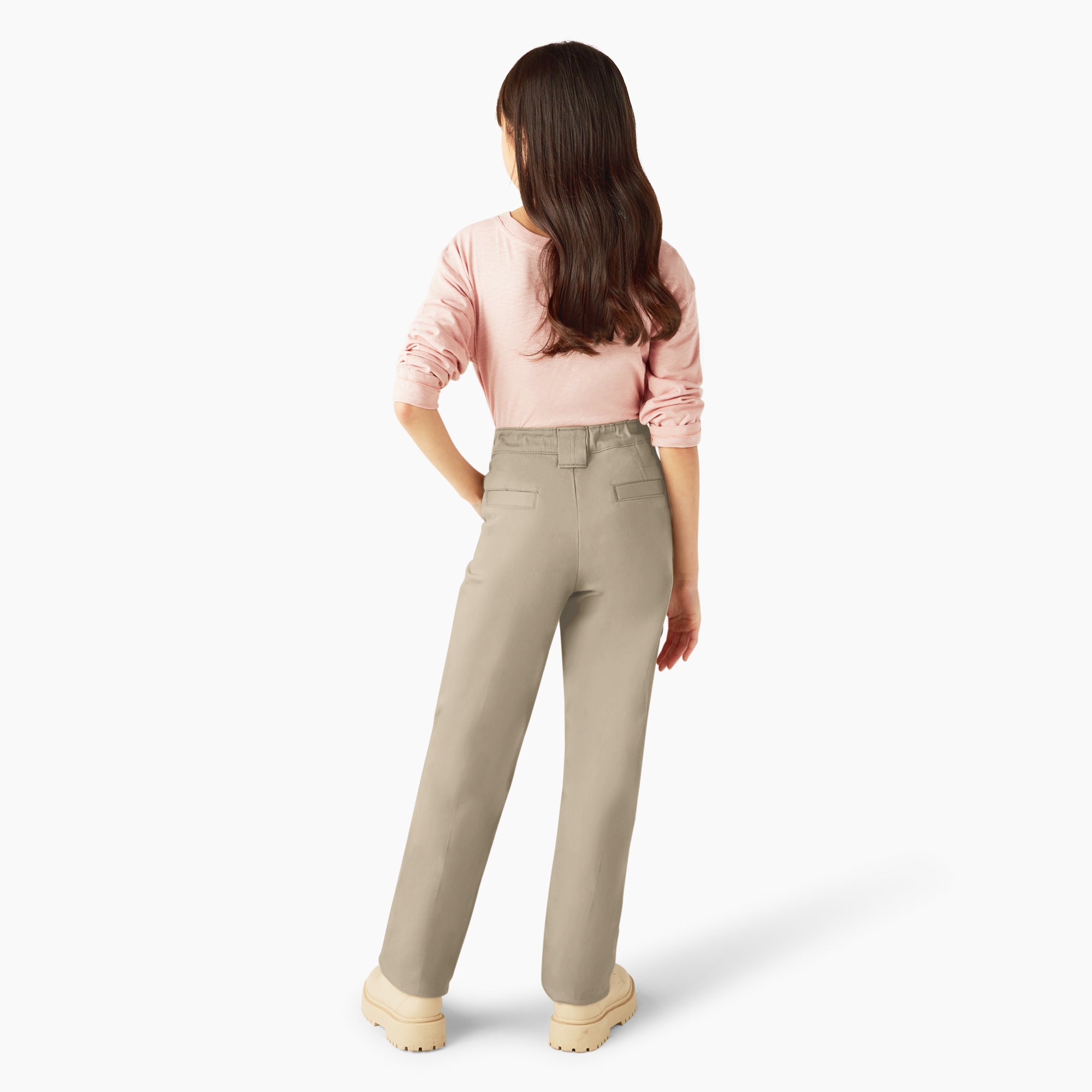 "Girls' Slim Fit Pants, 4-20"
