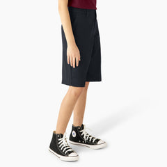 "Girls' Classic Fit Bermuda Shorts, 4-20"