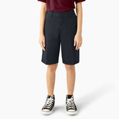 "Girls' Classic Fit Bermuda Shorts, 4-20"