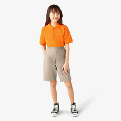 "Girls' Classic Fit Bermuda Shorts, 4-20"