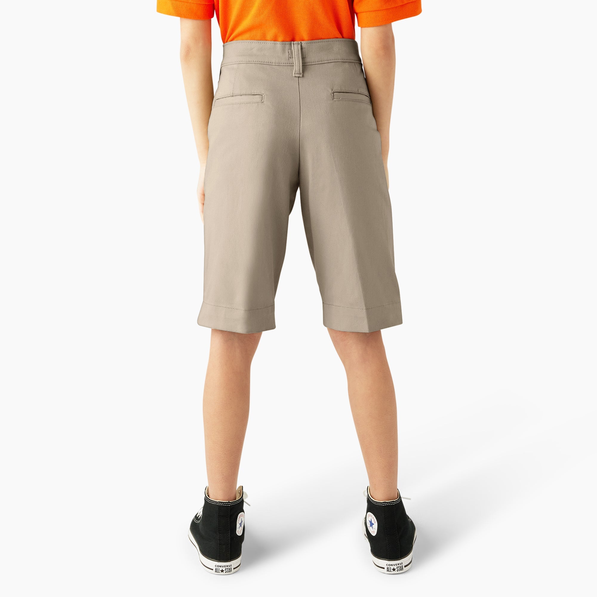 "Girls' Classic Fit Bermuda Shorts, 4-20"