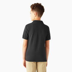 "Kids' Piqué Short Sleeve Polo"