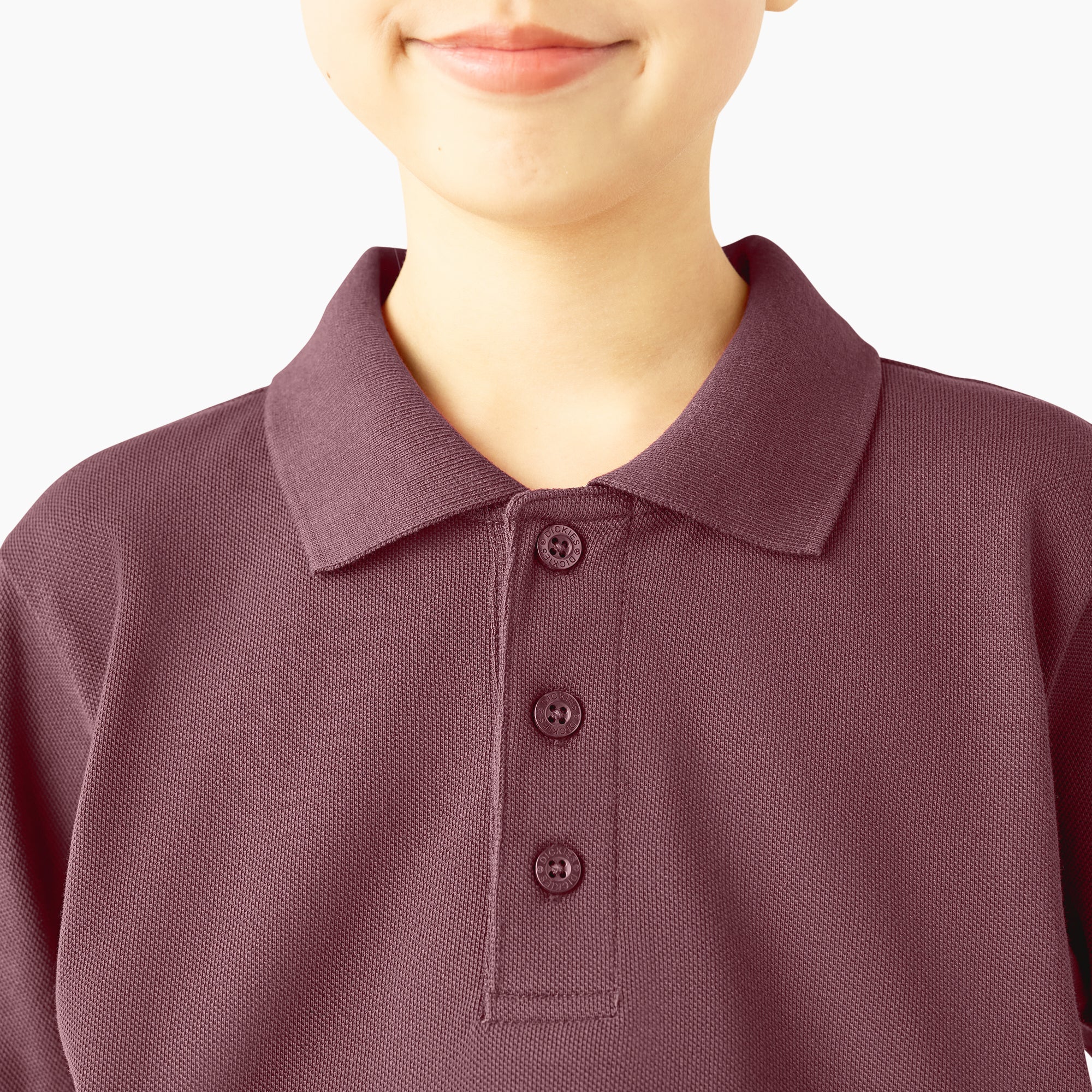 "Kids' Piqué Short Sleeve Polo"