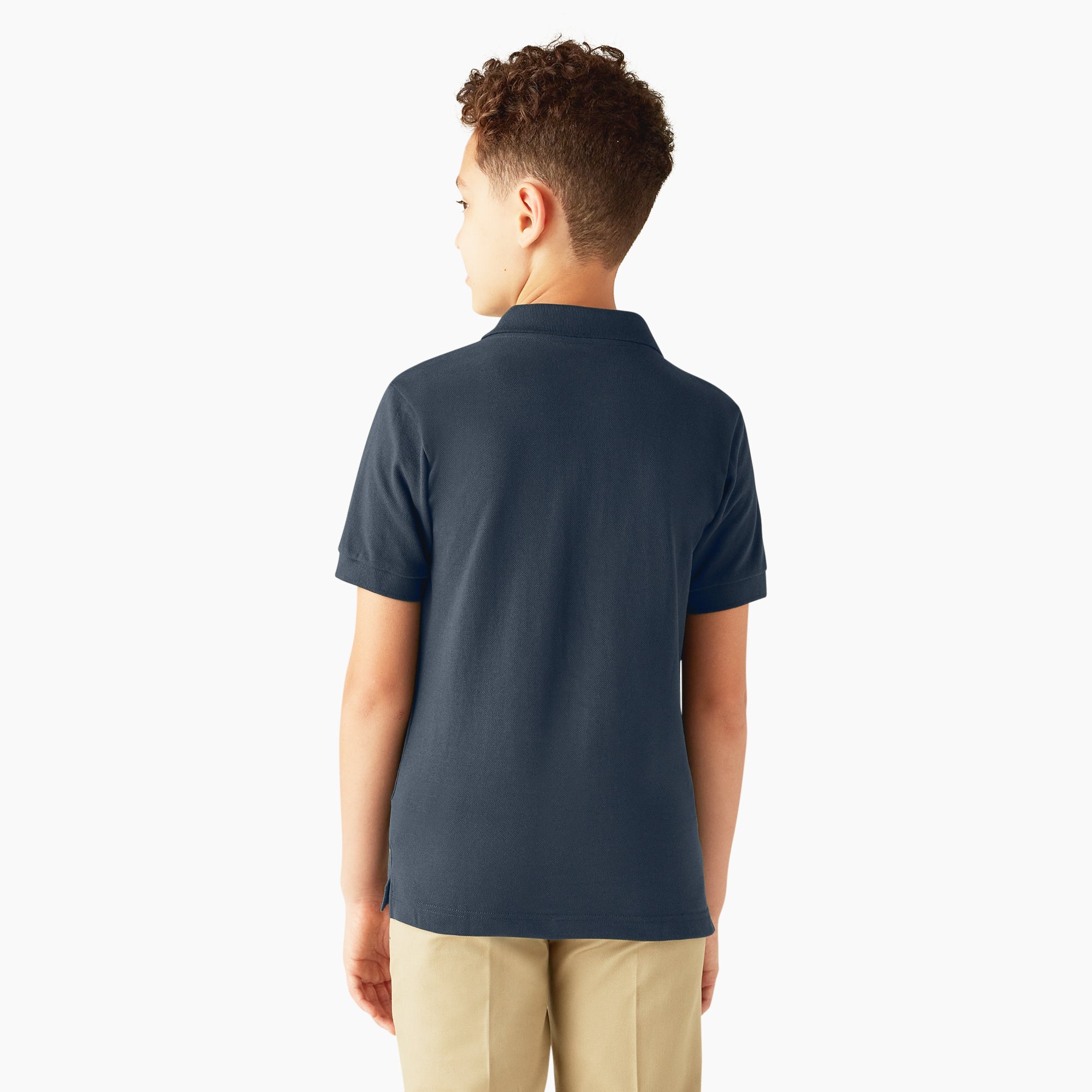 "Kids' Piqué Short Sleeve Polo"