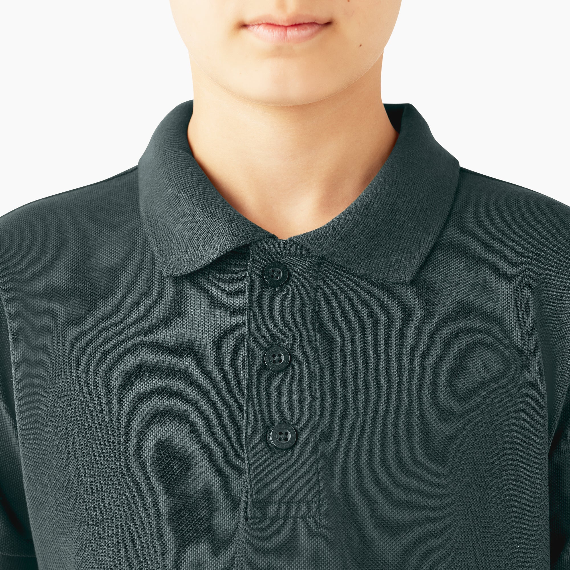 "Kids' Piqué Short Sleeve Polo"