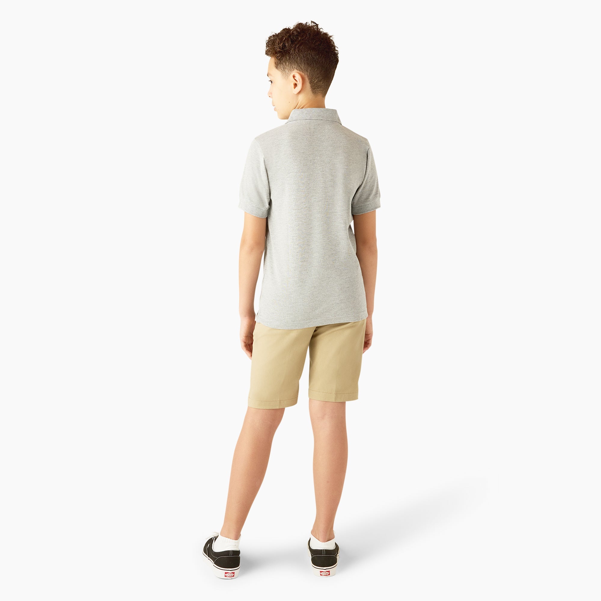 "Kids' Piqué Short Sleeve Polo"