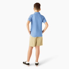 "Kids' Piqué Short Sleeve Polo"