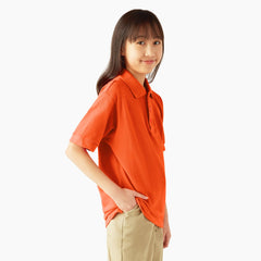"Kids' Piqué Short Sleeve Polo"