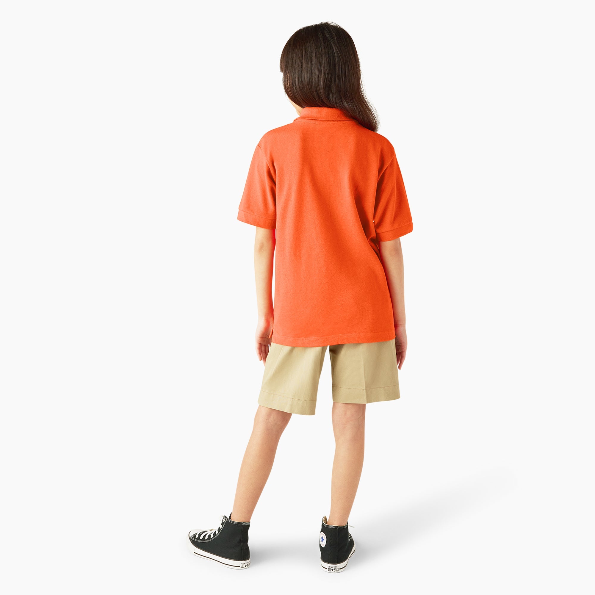 "Kids' Piqué Short Sleeve Polo"