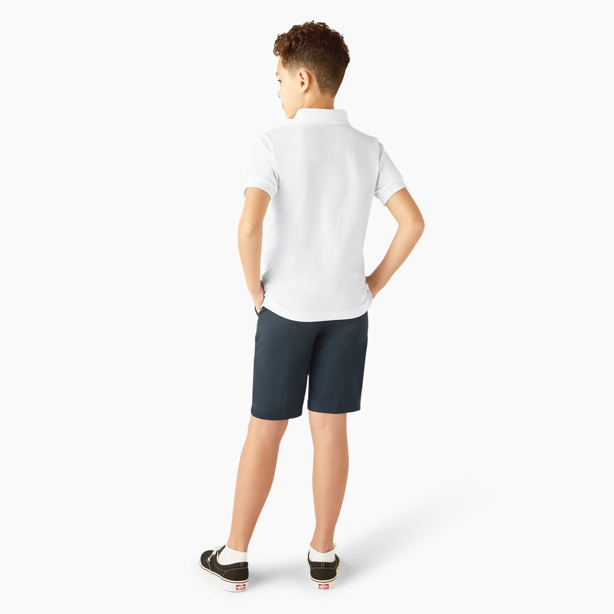 "Kids' Piqué Short Sleeve Polo"
