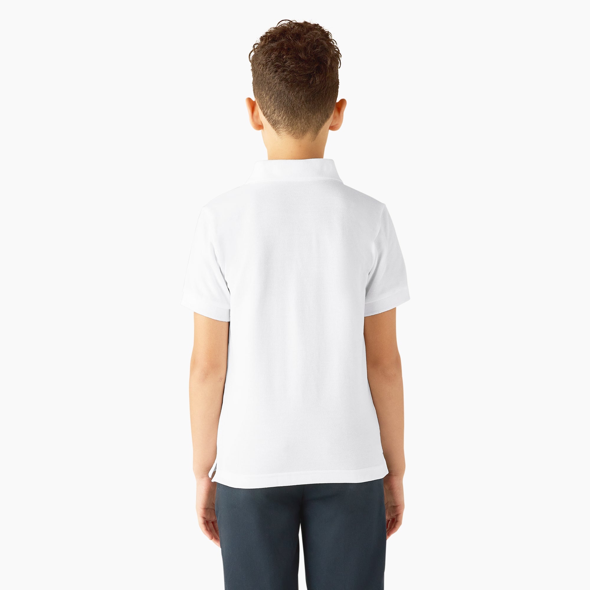 "Kids' Piqué Short Sleeve Polo"