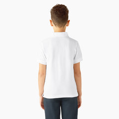 "Kids' Piqué Short Sleeve Polo"