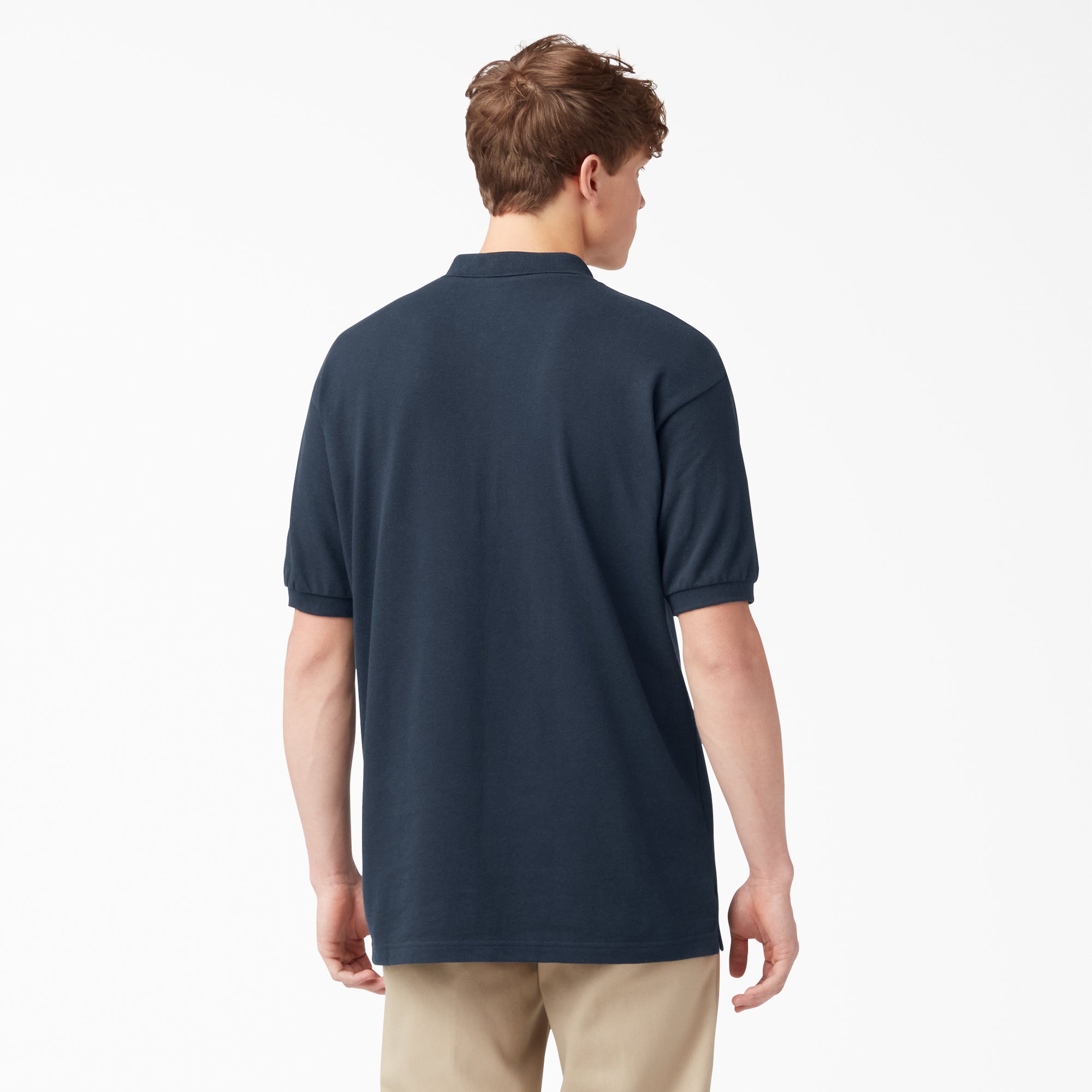 "Adult Size Piqué Short Sleeve Polo"