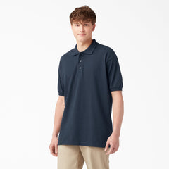 "Adult Size Piqué Short Sleeve Polo"