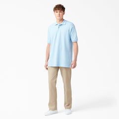 "Adult Size Piqué Short Sleeve Polo"