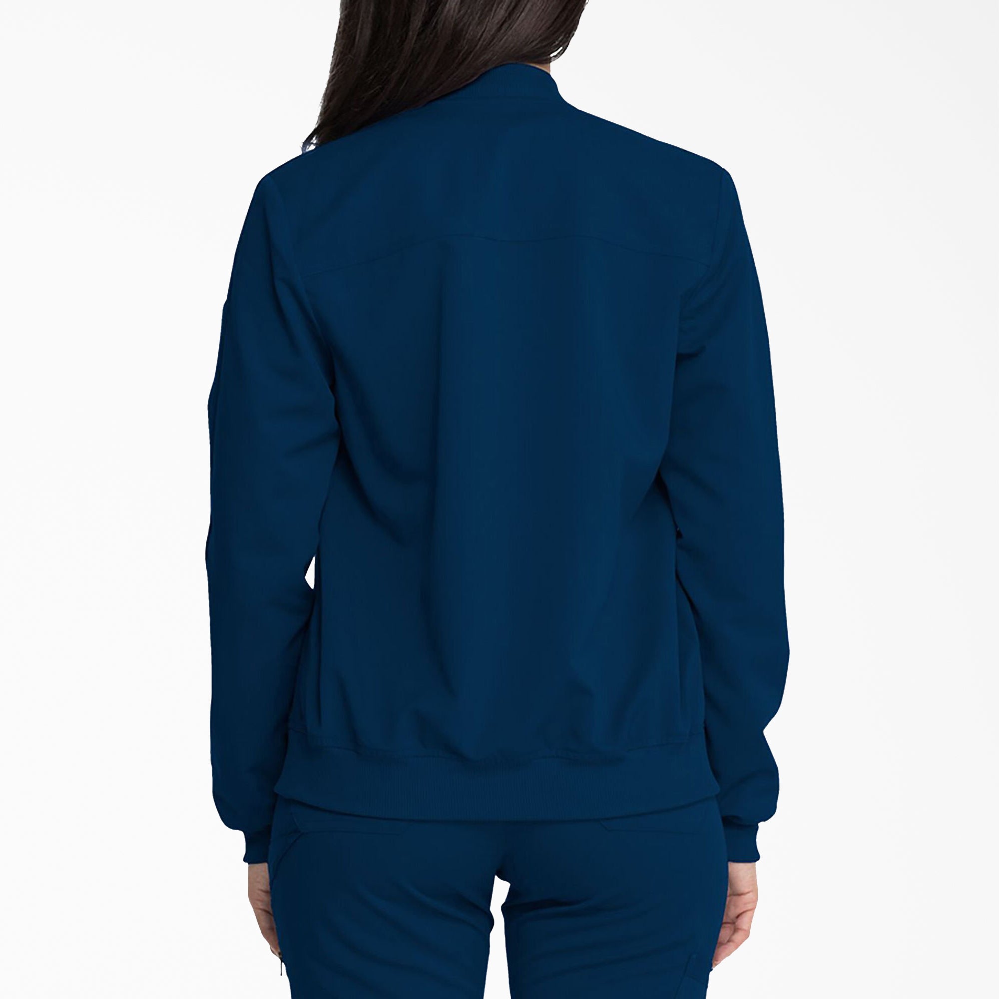 "Women's Balance Zip Front Scrub Jacket"